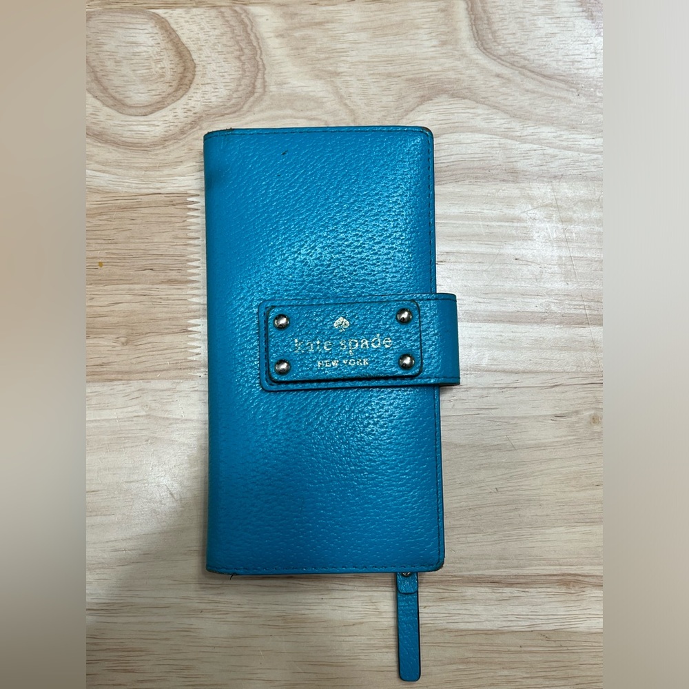 Teal the Deal: Kate Spade Wallet